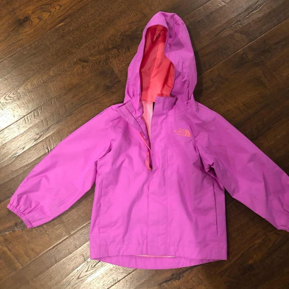 Girls North Face Rain Jacket